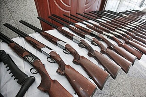 کشف و ضبط ۱۳ قبضه اسلحه قاچاق در دشت عباس دهلران