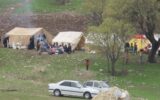 هشدار به چادرنشینان ایلامی به علت بارش‌های بهاره و خطر صاعقه