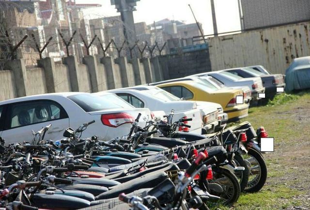 توقیف ۶۶ دستگاه خودرو و موتورسیکلت متخلف در ایلام