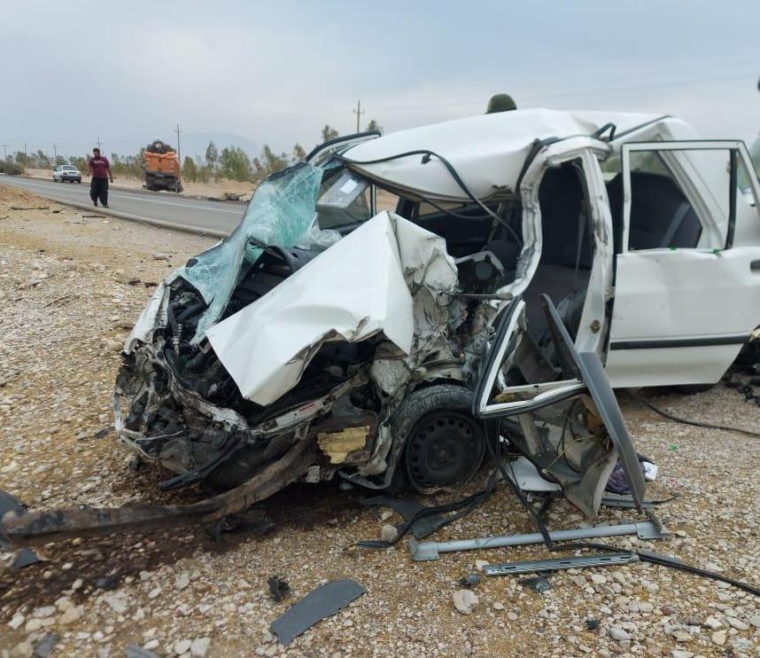 تصادف مرگبار در جاده مهران یک کشته برجای گذاشت