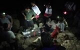 نجات فرد مصدوم در ارتفاعات سیاه کوه دهلران+عکس