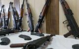 فیلم| کشف بیش از ۳۰۰ سلاح جنگی و شکاری در ایلام 