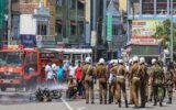 فرار رئیس جمهور سریلانکا از محل اقامتش در پایتخت