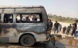 تحویل پیکر ۱۰ زائر حادثه آتش سوزی عراق به پزشکی قانونی ایلام