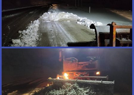 برف روبی یک هزار و ۳۵۴ کیلومتر از راه‌های دسترسی ایلام