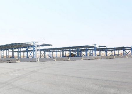 ۴۲ هزار مترمربع سایبان در مرز مهران احداث شد