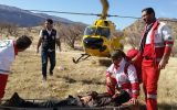 جوان مصدوم شده دره شهری در ارتفاعات گاچال از مرگ حتمی نجات یافت