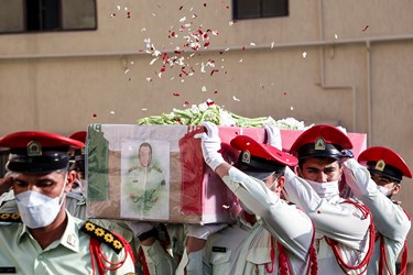 گزارش تصویری|مراسم تشیع شهید یاسمی در تهران