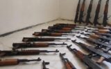 کشف و ضبط ۳۲ قبضه اسلحه قاچاق در شهرستان دهلران