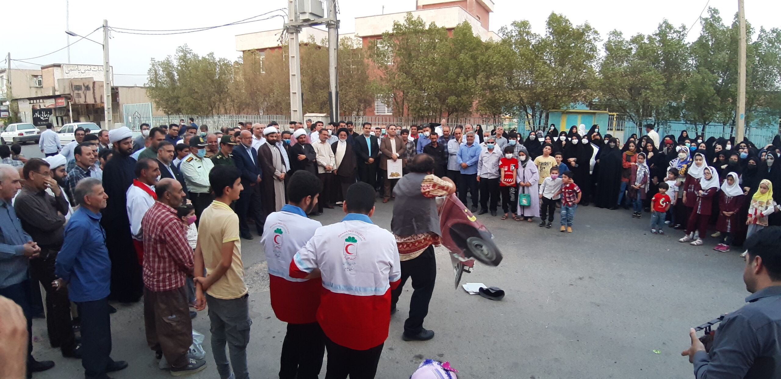 گزارش تصویری/اجتماع بزرگ مدافعان حریم خانواده به مناسبت هفته عفاف و حجاب در دهلران