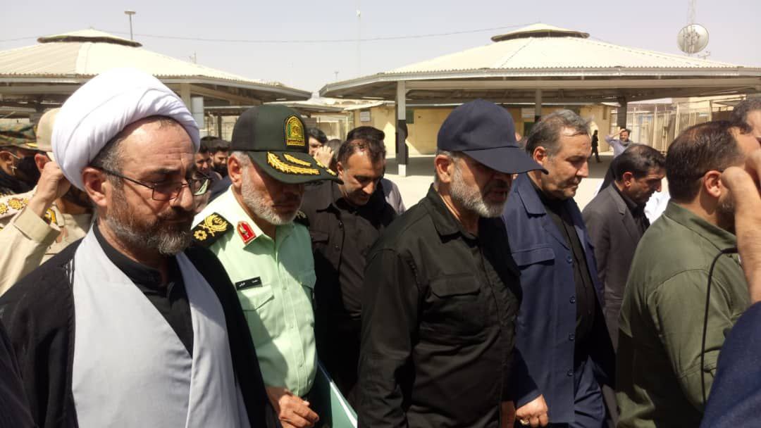 گزارش تصویری/حضور وزیر کشور در پایانه مرزی مهران