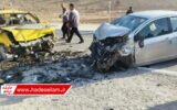 تصادف مرگبار در جاده آسمان آباد+عکس