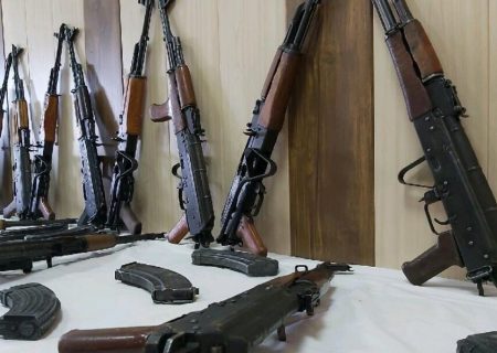 محموله سلاح قاچاق در مرز مهران کشف و ضبط شد