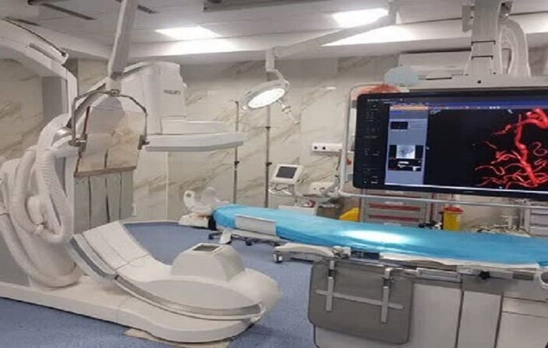 راه اندازی دستگاه جدید آنژیوگرافی در ایلام
