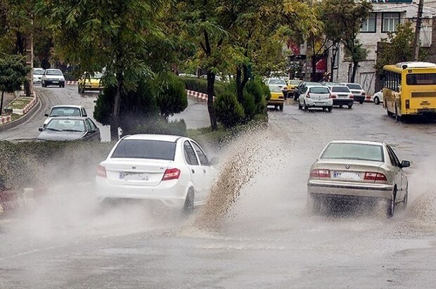 بارش شدید باران در راه ایلام