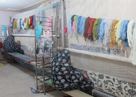 چهار هزار و ۱۰۰ مترمربع فرش دستباف در ایلام تولید شد