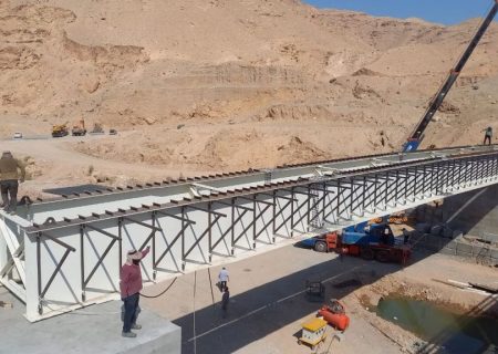 پیشرفت ۵۵ درصدی پروژه پل صلواتی مهران