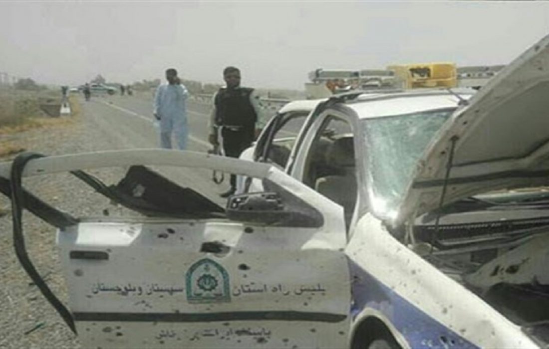 ترور ۴ تن از کارکنان پلیس راه در استان سیستان و بلوچستان