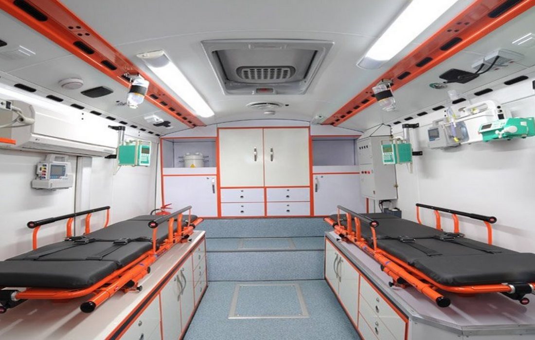 ۲۰ دستگاه اتوبوس آمبولانس ایام اربعین در مرز مهران مستقر می‌شود