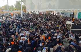 حضور گسترده زائران در پایانه مرزی مهران