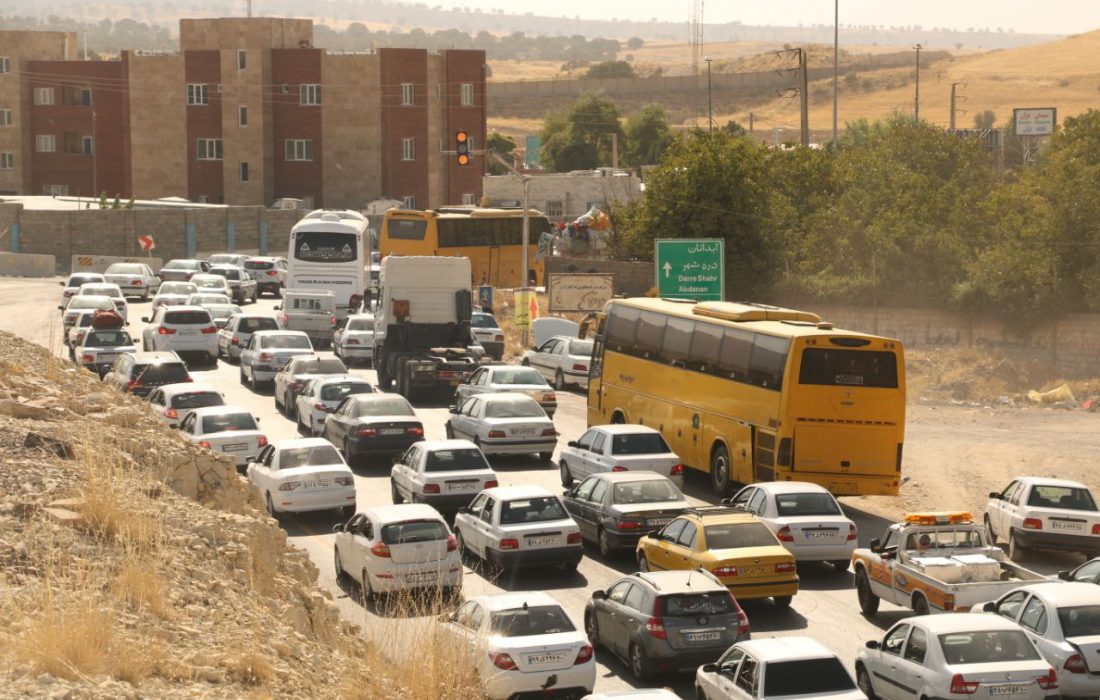 ثبت شش میلیون و ۱۸۴ هزار تردد وسایل نقلیه در جاده های ایلام