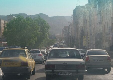 عکس/ ترافیک بلوار دانشجو، قربانی یک پارک دوبل!