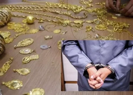سارق حرفه‌ای  یکصد گرم طلا در شهرستان آبدانان دستگیر شد