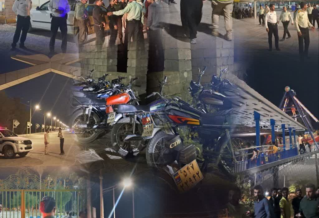 توقیف ۱۹ دستگاه موتورسیکلت و دستگیری ۷ دلال ارزی در مهران