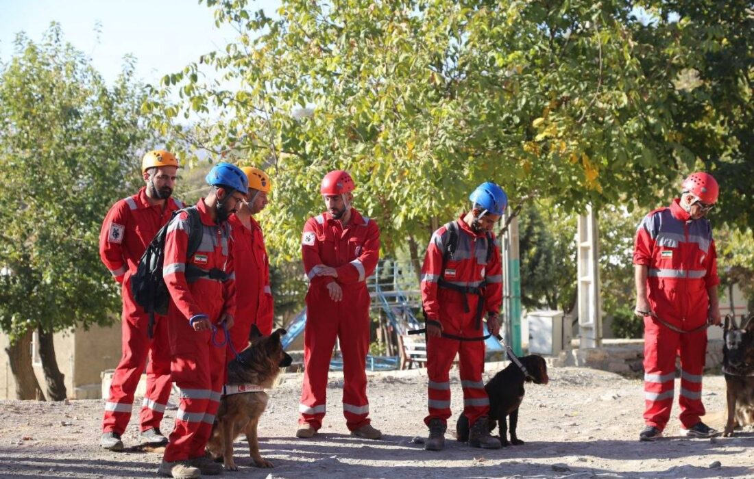 برگزاری دوره منطقهای تمرین عملیاتی مشترک مراکز جستوجو و نجات غرب کشور در  شهرستان مریوان