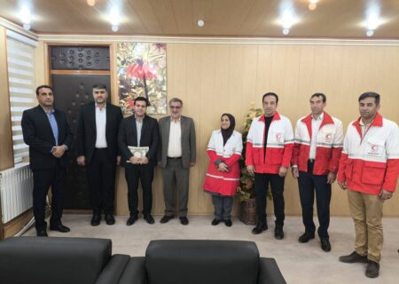 آیین معارفه سرپرست جدید جمعیت هلال‌احمر شهرستان ایلام