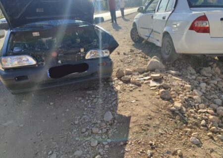 ۴ مصدوم در تصادف پراید و تیبا در ماژین