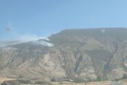 نبرد نفس‌گیر با آتش در قلب کبیرکوه