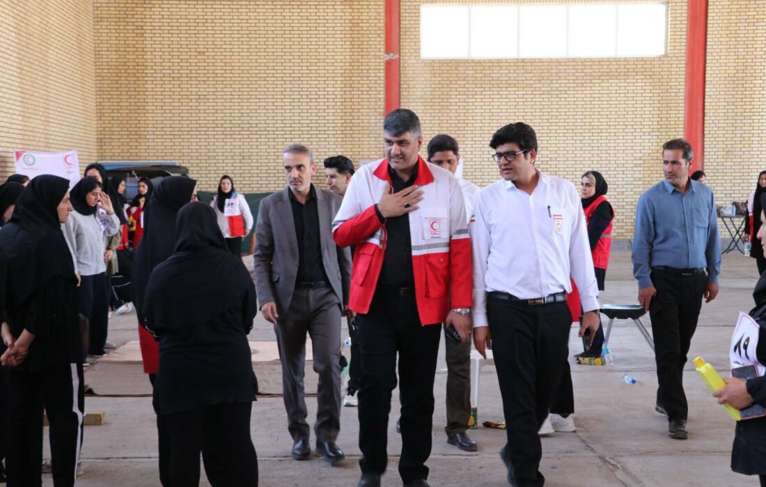 برگزاری آزمون درجه‌بندی امدادگران هلال‌احمر در ایلام