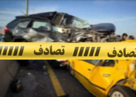 یک فوتی و ۴ مصدوم در تصادف خودرو وانت و پیکاب در مسیر ایلام- مهران