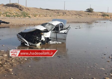 واژگونی مرگبار پژوپارس در محور دهلران/ ۴ زائر اربعین جان باختند