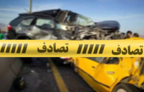 ۴مصدوم در واژگونی پراید در محور مهران–ایلام