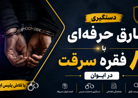 دستگیری سارق حرفه‌ای با ۸ فقره سرقت در ایوان