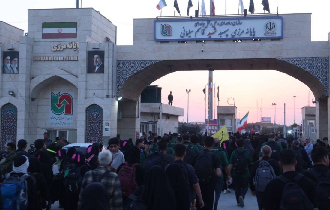 تردد ۴.۷ میلیون مسافر از مرز مهران در نیمه نخست امسال