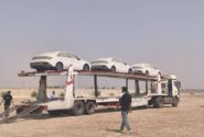 نخستین محموله خودروهای منطقه آزاد مهران وارد شد